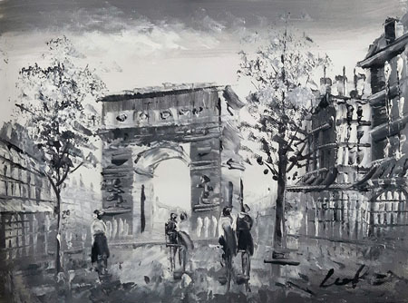 PA0037-13-18 | 13cm x 18cm | Arc de Triomphe 