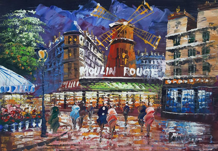 PA0101-30-40 | 30cm x 40cm | Moulin Rouge 