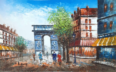 PA0102-30-40 | 30cm x 40cm | Arc de Triomphe 