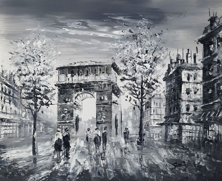 PA0103-40-50 | 40cm x 50cm | Arc de Triomphe 