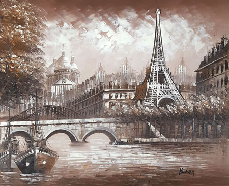 PA0117-50-60 | 50cm x 60cm | Tour Eiffel 