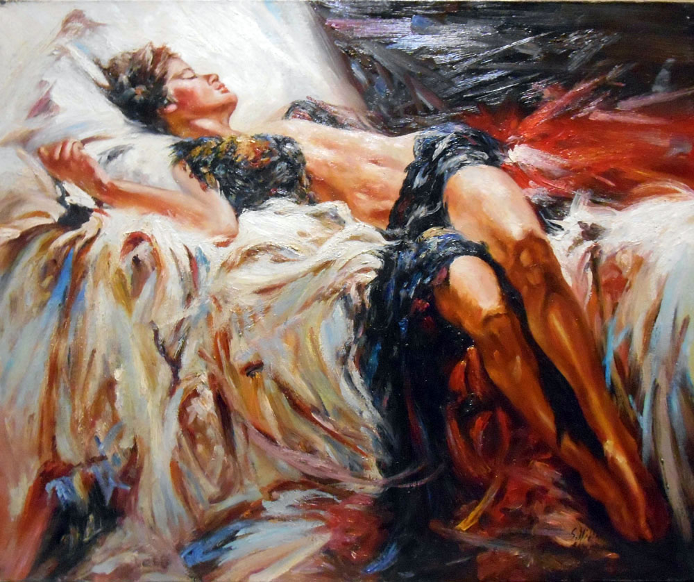 sc�ne de vie /50cm x 61cm /1041-T2