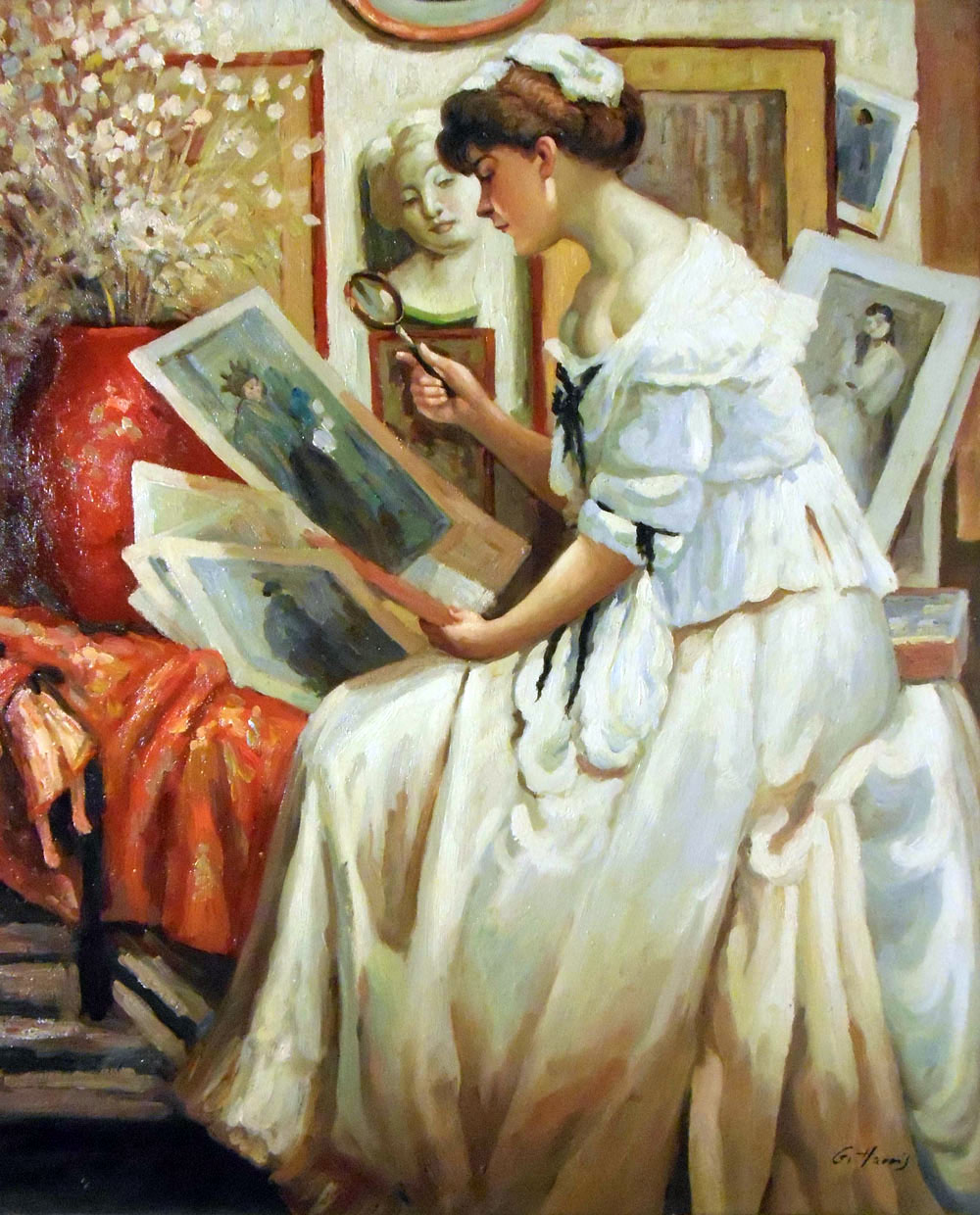 sc�ne de vie /50cm x 61cm /1050-T2