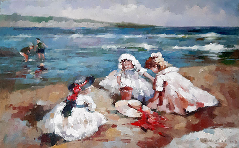 sc�ne de vie /73cm x 100cm /2306-T3