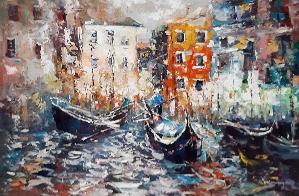 sc�ne de vie /73cm x 100cm /2319-T3