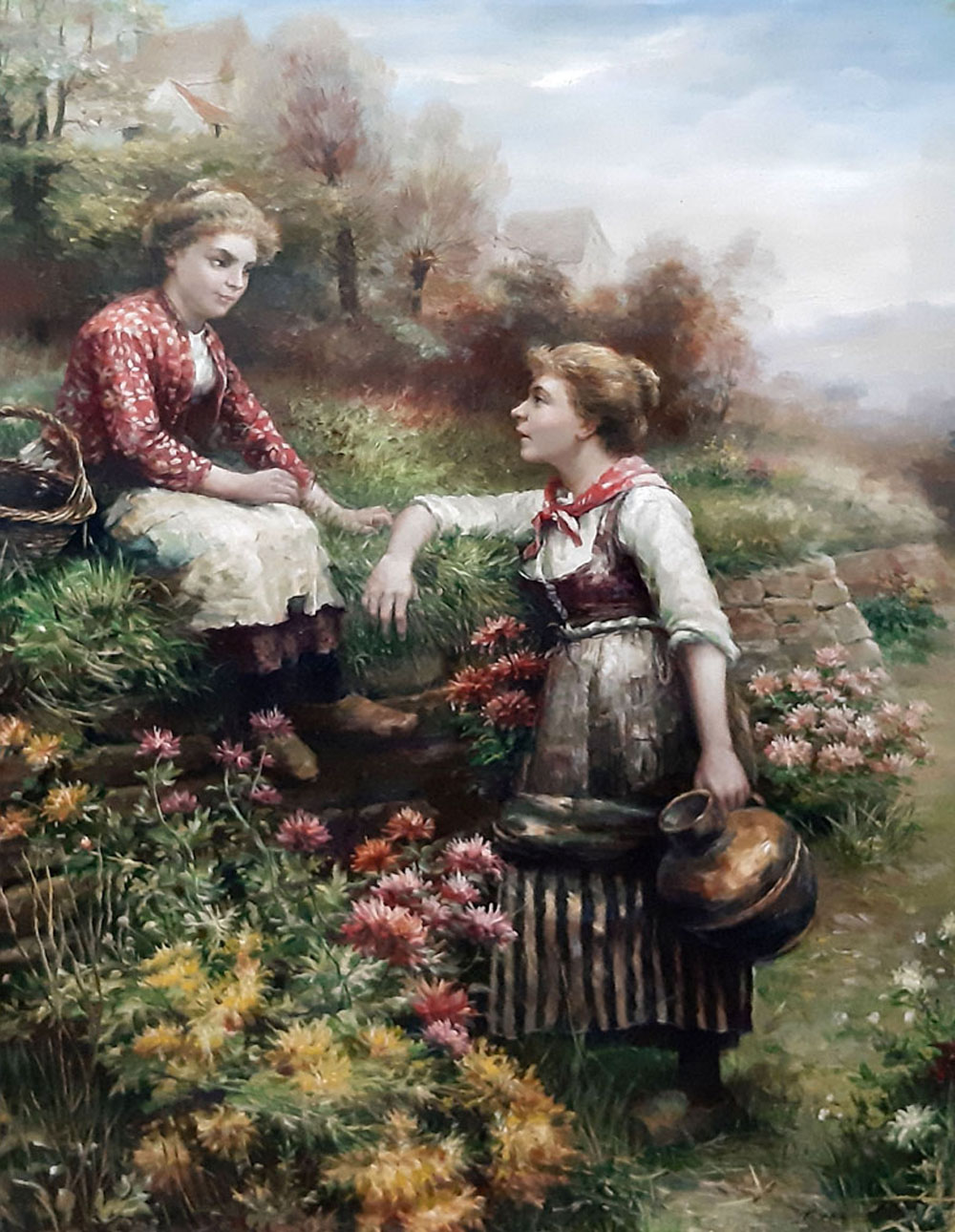 sc�ne de vie /73cm x 100cm /2320-T3