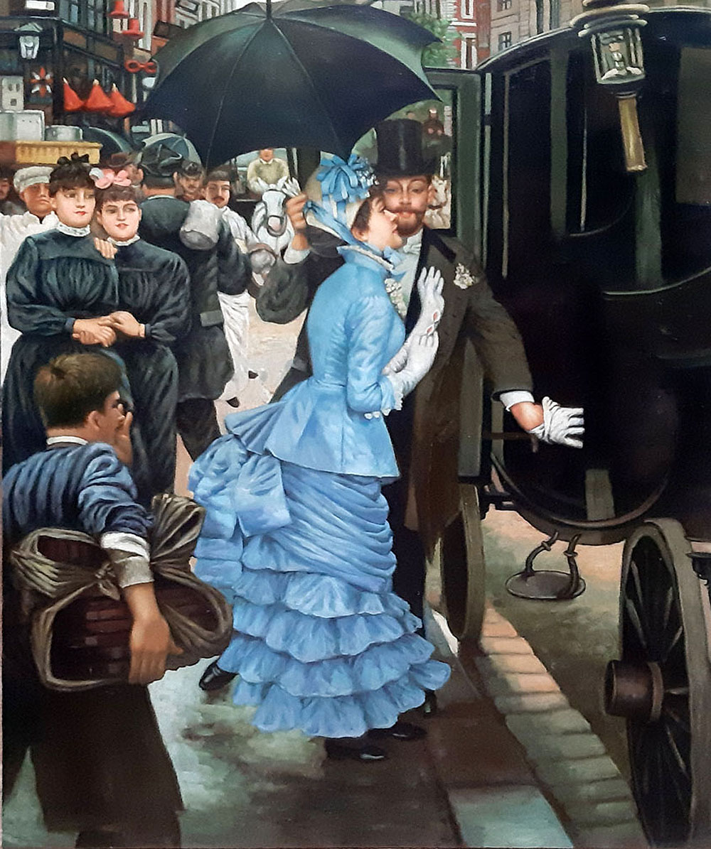 sc�ne de vie /73cm x 100cm /2322-T3