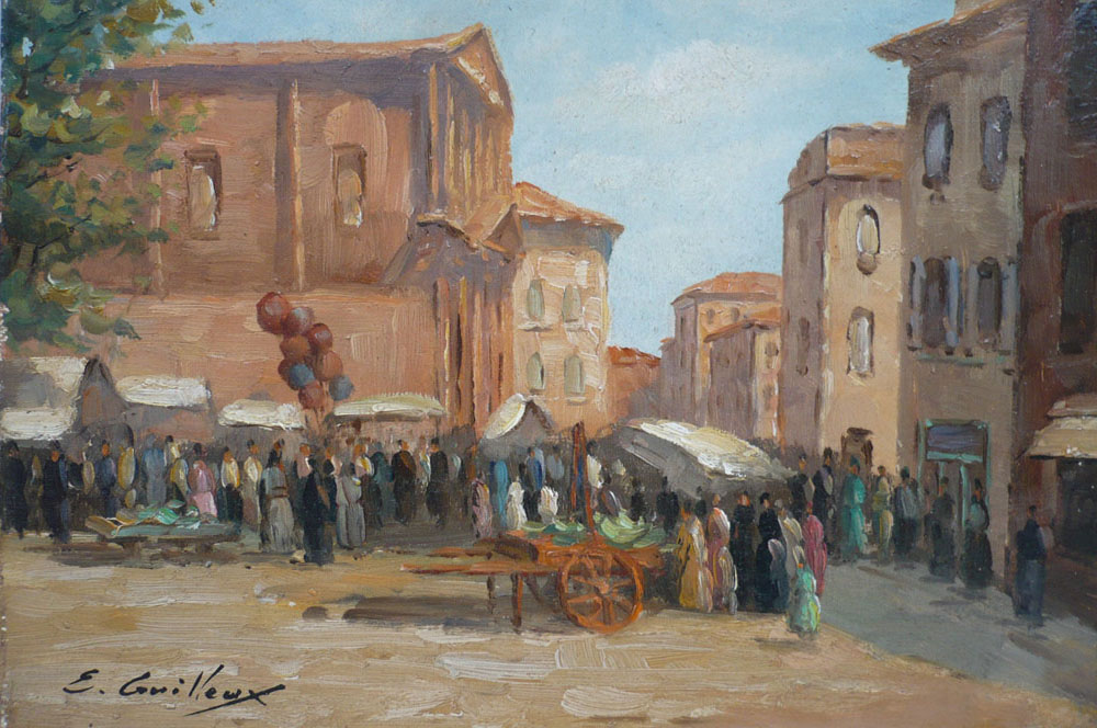 sc�ne de vie /20cm x 25cm /301-T1